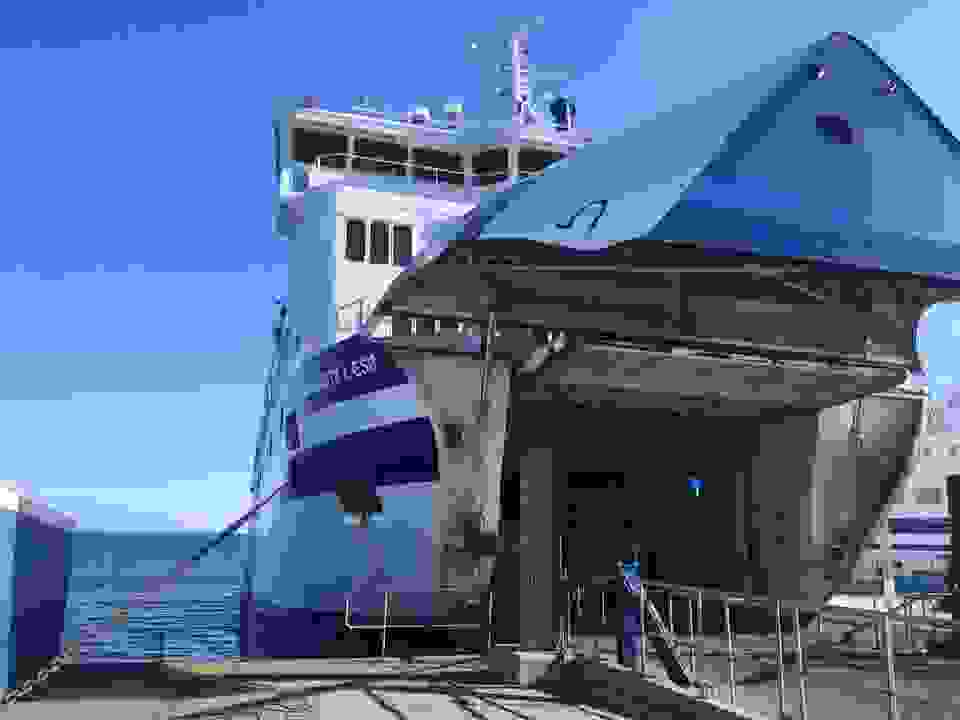 Dykkerinspektion på “Margrethe Læsø”